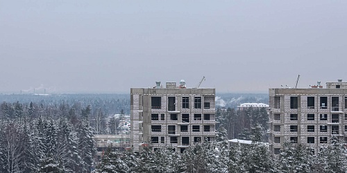 Общий вид на строительство – 2 очередь