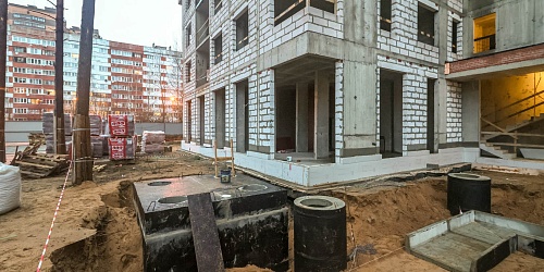 Выполнение работ по устройству внутриплощадочных сетей теплоснабжение. 1-я очередь
