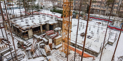 Выполнение работ по устройству вертикальных конструкций 1 этажа, вертикальных конструкций 2 этажа, 6 корпуса – 2 очередь