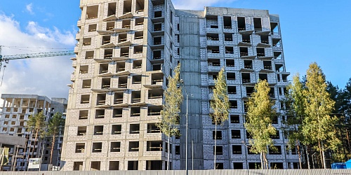 Завершение работ по устройству каменной кладки, 4 корпуса – 1 очередь