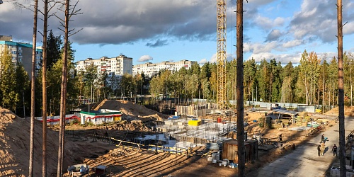 Выполнение работ по устройству вертикальных конструкций подземной части, 8 корпуса – 2 очередь
