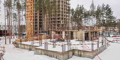 Выполнение работ по устройству вертикальных конструкций 1 этажа, вертикальных конструкций 2 этажа, 6 корпуса – 2 очередь