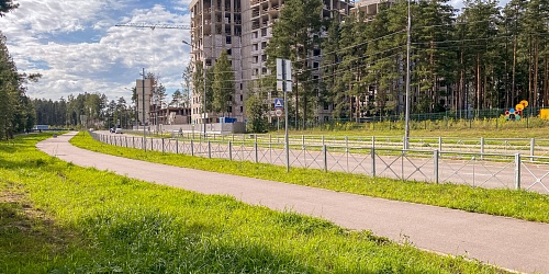 Строительство 4 корпуса, выполнение работ по устройству каменной кладки 8 и 9 этажей – 1 очередь