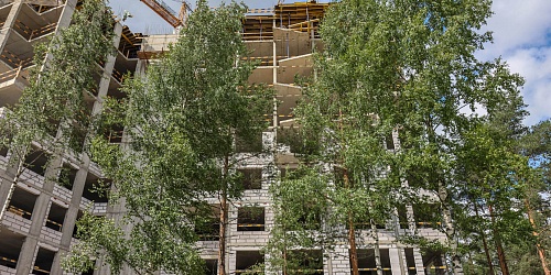 Устройство монолитного перекрытия 10-го этажа, устройство каменной кладки 6-го этажа, 4 корпуса - 1 очередь