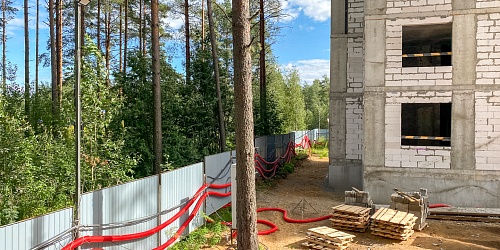Вид из окна 2 корпуса – 1 очередь