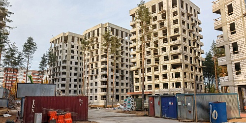 Завершение работ по устройству каменной кладки, 2 и 3 корпусов – 1 очередь