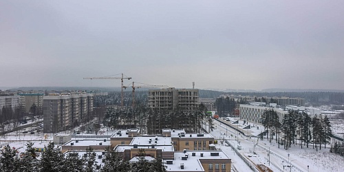 Общий вид на строительство – 2 очередь