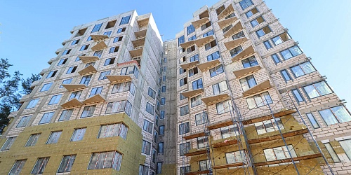 Выполнение работ по устройству навесного вентилируемого фасада, устройство пвх и алюминиевых заполнений оконных и дверных проемов, монтаж внутренних инженерных сетей и систем. Корпус 4