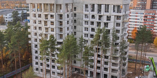 Завершение работ по устройству каменной кладки, 1 корпуса – 1 очередь